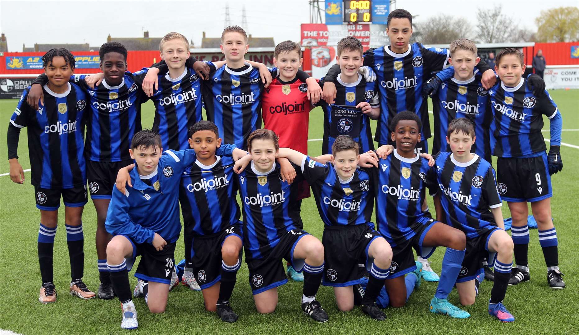 Long Lane - beaten by Sevenoaks in the Kent Merit Under-13 Boys Cup Final. Picture: PSP Images