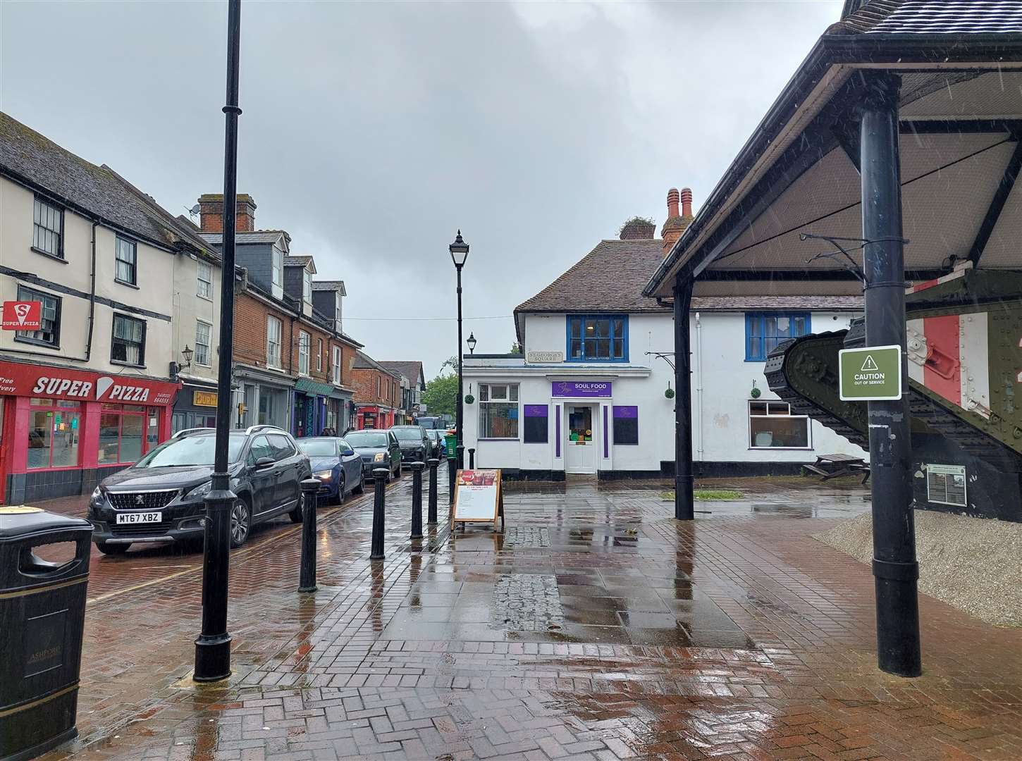 The reported incident happened in New Street, Ashford