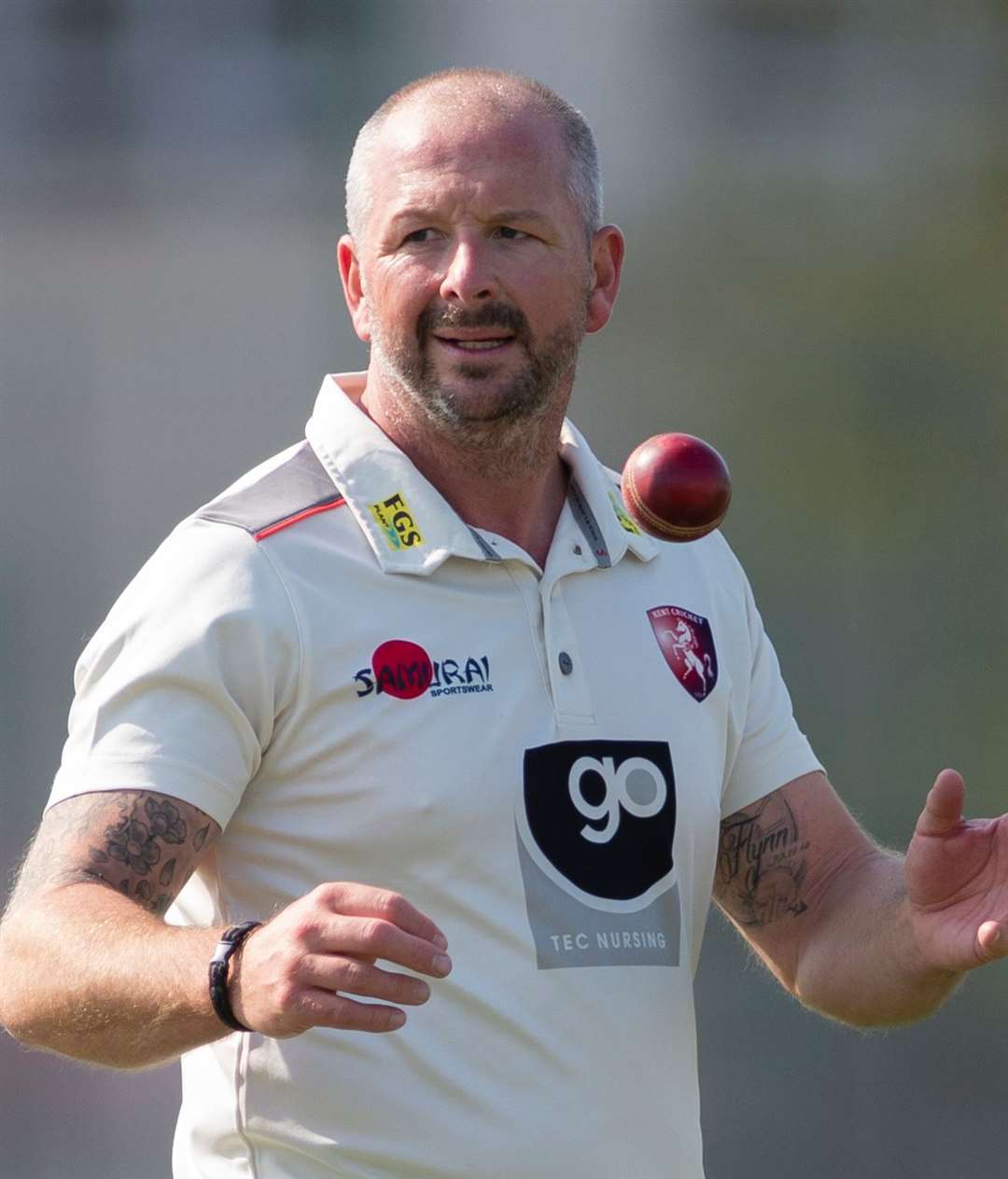 Kent’s decision to release Darren Stevens was reversed following the all-rounder’s career best of 237 Picture: Ady Kerry