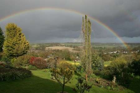 The weather will be changeable - so keep a brolly to hand. Picture submitted by Richard Bailey