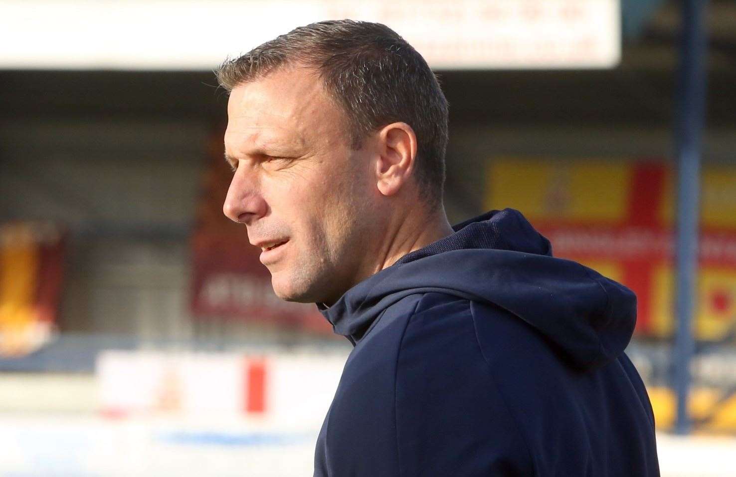 Tonbridge boss Steve McKimm. Picture: Dave Couldridge