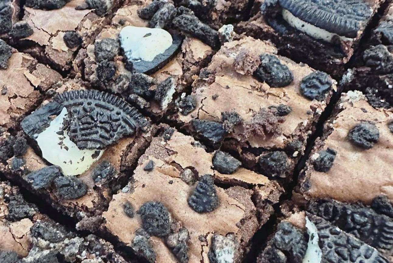 Brownies from Cheran's Bakery. Picture: Cheran's Bakery