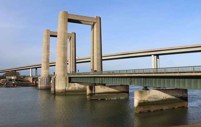 The Sheppey Crossing has been shut after an early morning crash