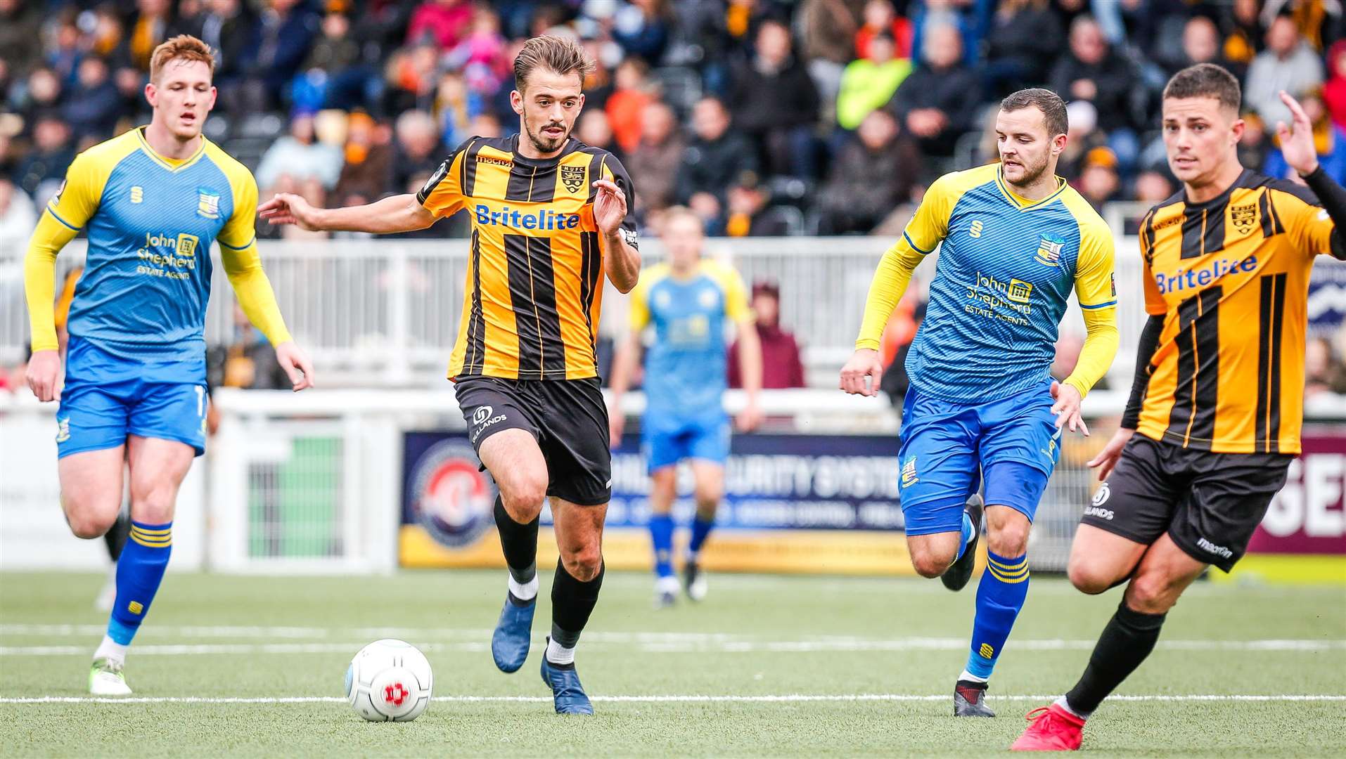 Jack Powell on the ball for Stones Picture: Matthew Walker