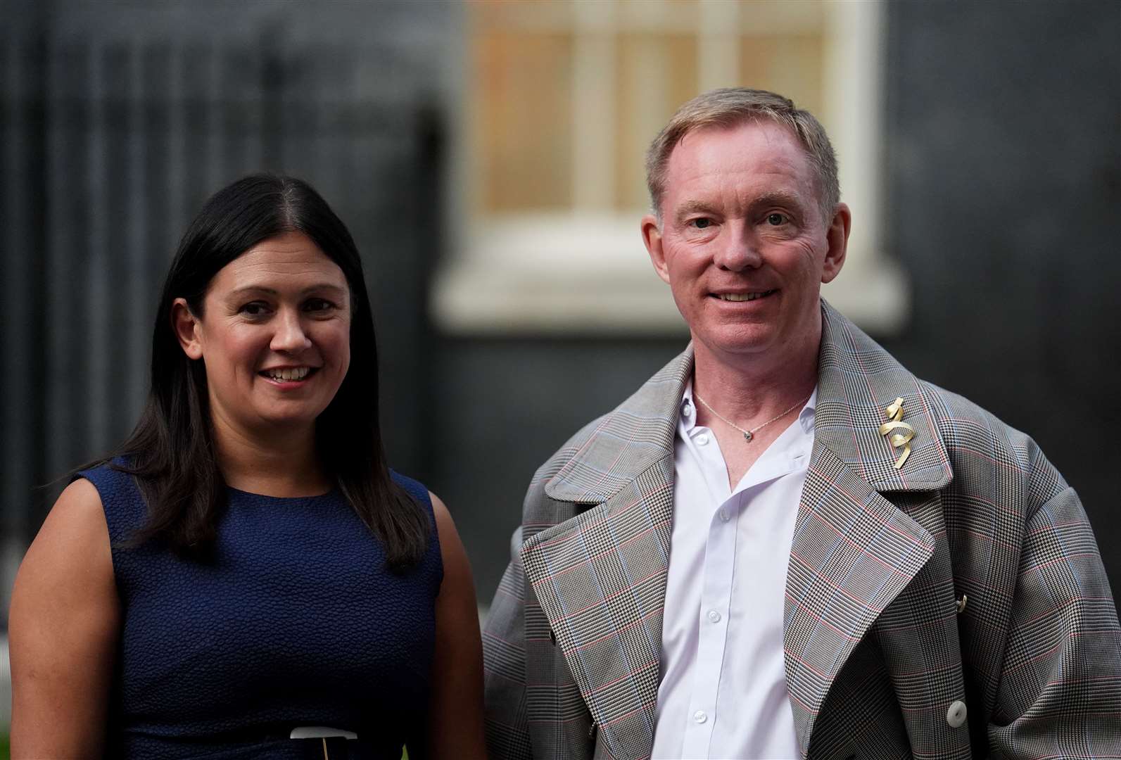 Sir Chris Bryant, right, said AI posed a threat to the creative industries (PA/Jordan Pettit)