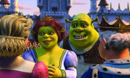 Shrek movie.