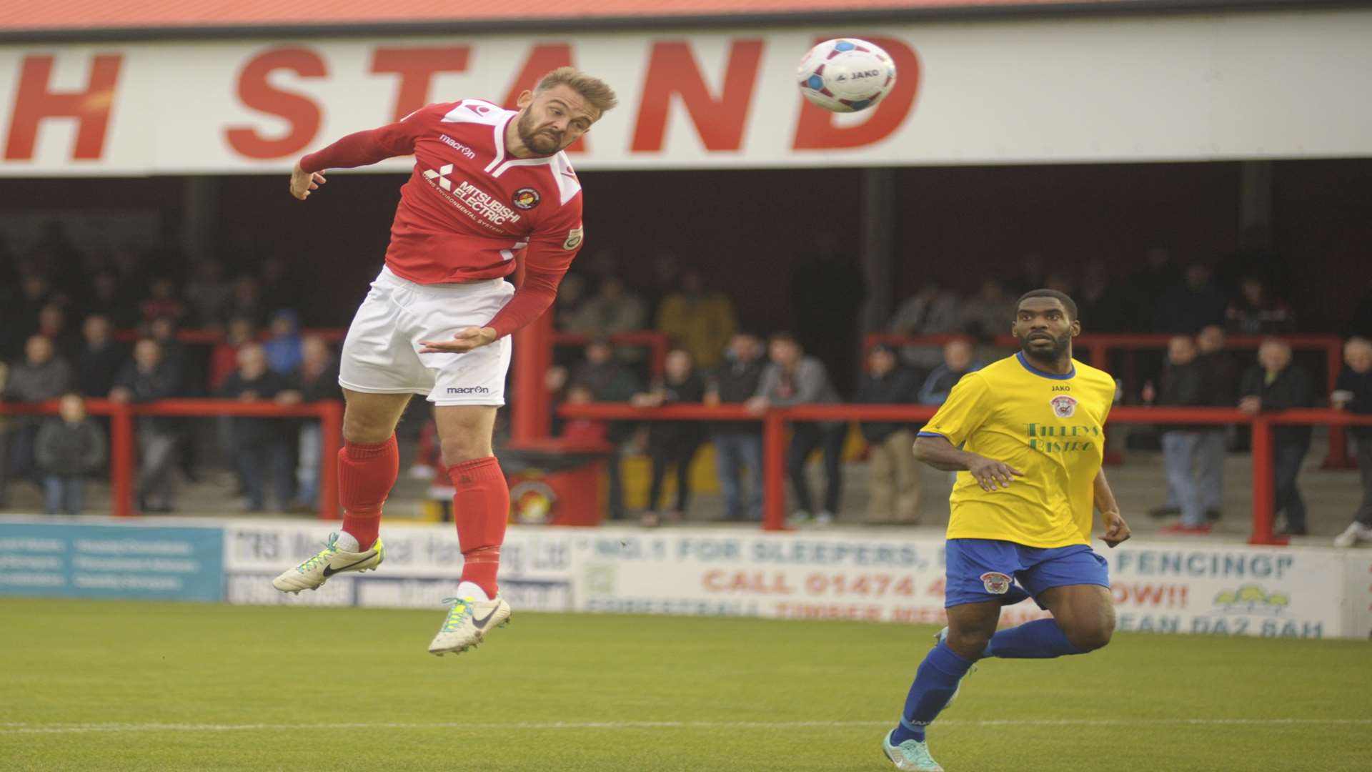 Matt Godden hasn't played for Ebbsfleet since December Picture: Steve Crispe