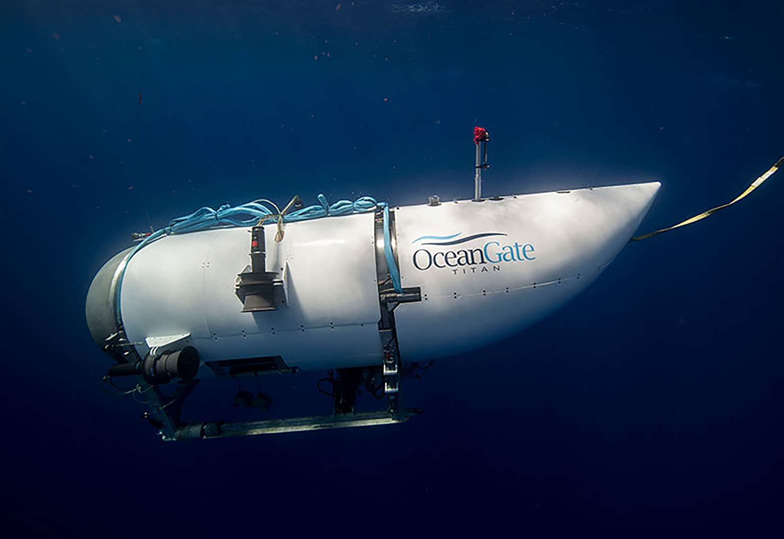 The submersible vessel named Titan (OceanGate Expeditions)