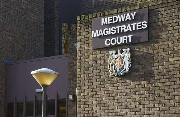 Clark was fined and given a final warning when he appeared before Medway Magistrates' Court this month