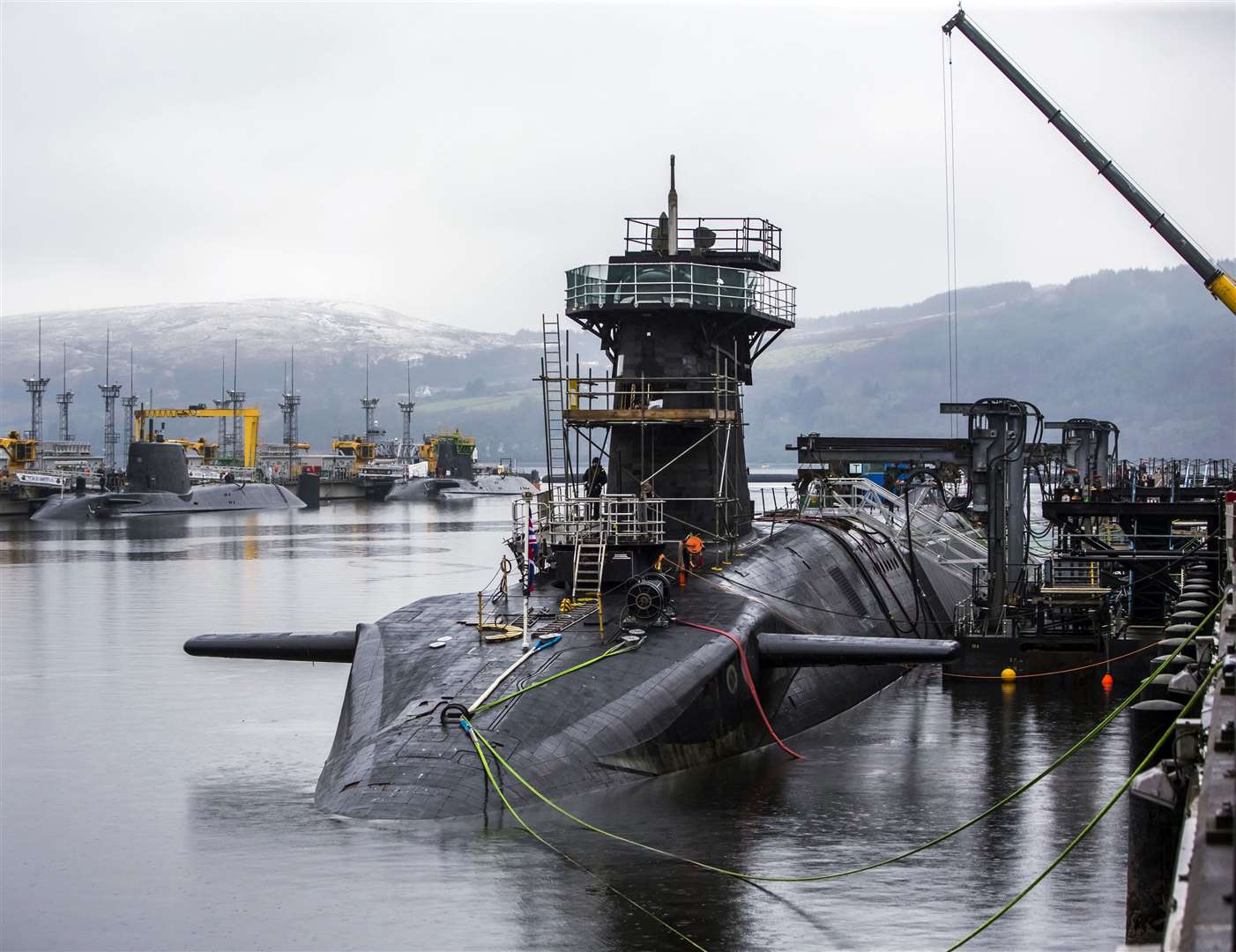 Vanguard-class submarine HMS Vigilant (Danny Lawson/PA)