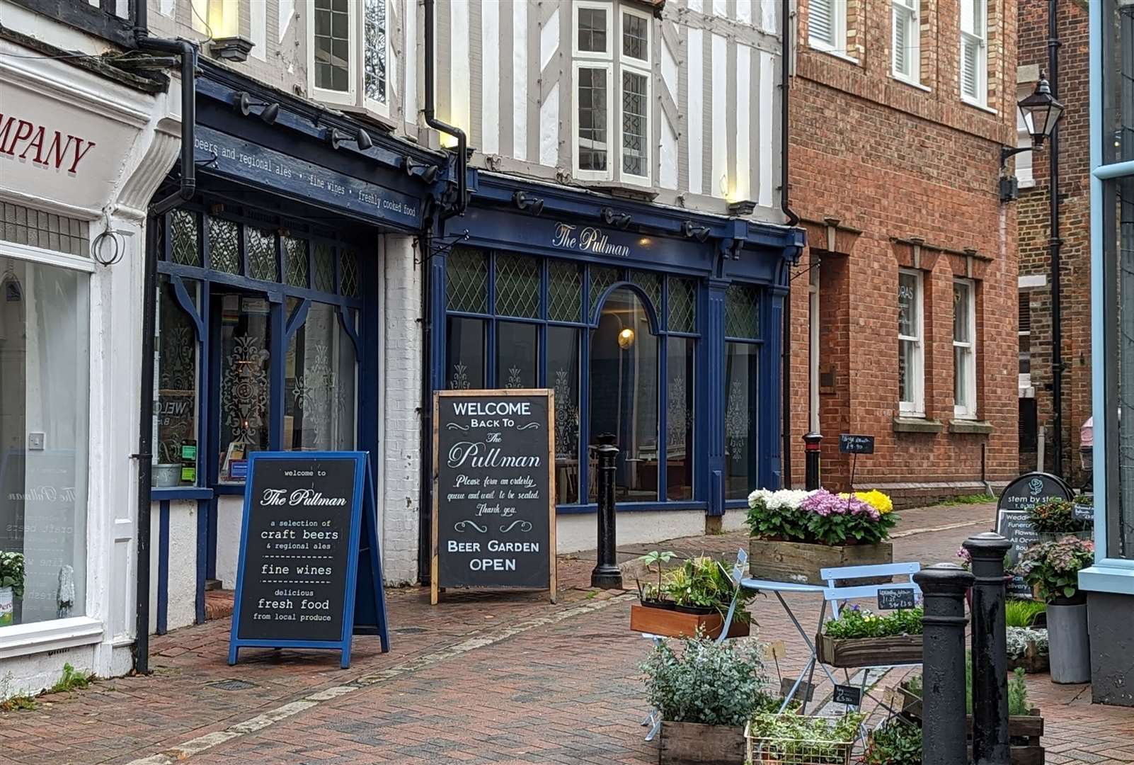 The Pullman pub in Church Street