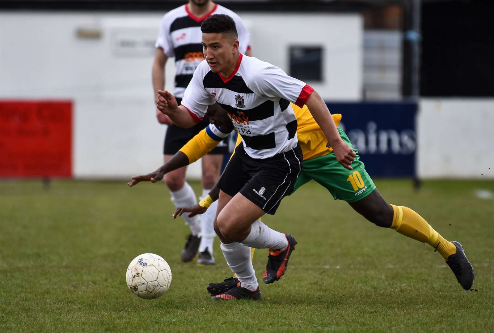 Deal's Rene Rivera, pictured in 2016, scored at the weekend as they started pre-season with a loss to Charlton under-23s. Picture: Alan Langley