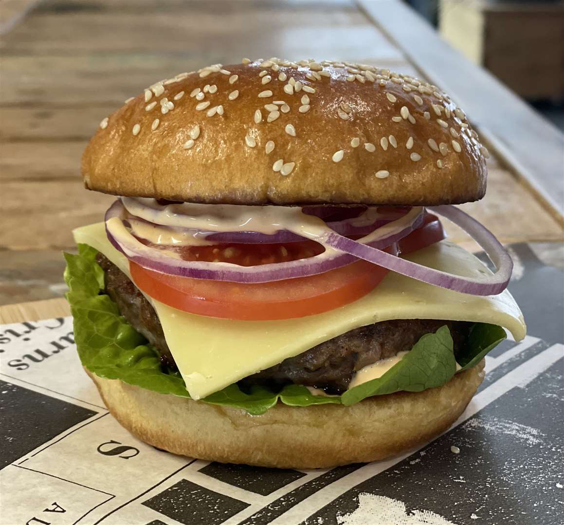 All their food is home-made and fresh. Picture: Gravesend Burger Kiosk