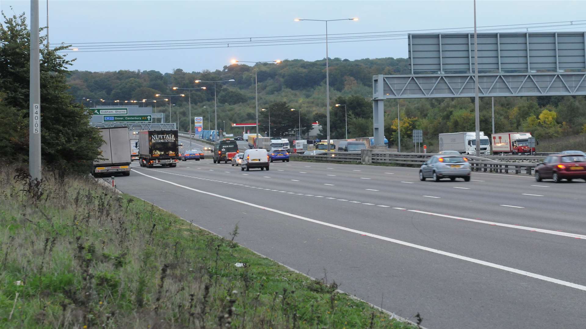 Cobham services, A2. Stock picture.