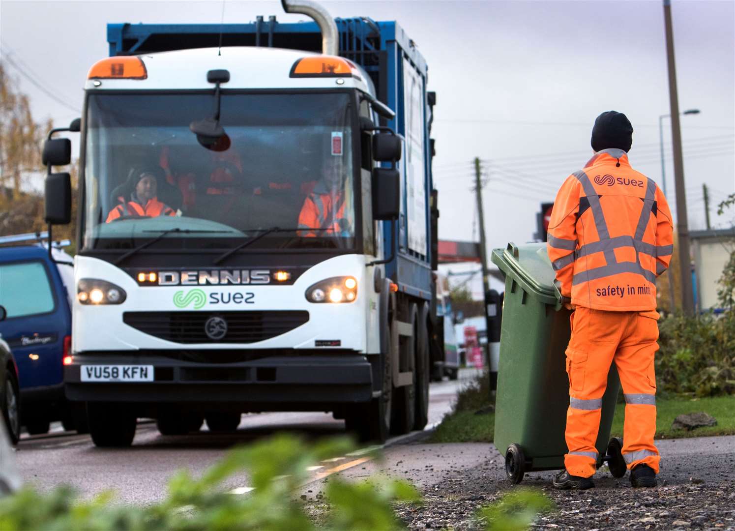 Suez has taken over the bin collections for Ashford, Swale and Maidstone. Photo: Paulbox