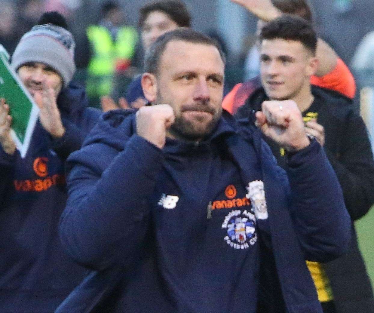 Tonbridge Angels manager Steve McKimm Picture: Dave Couldridge