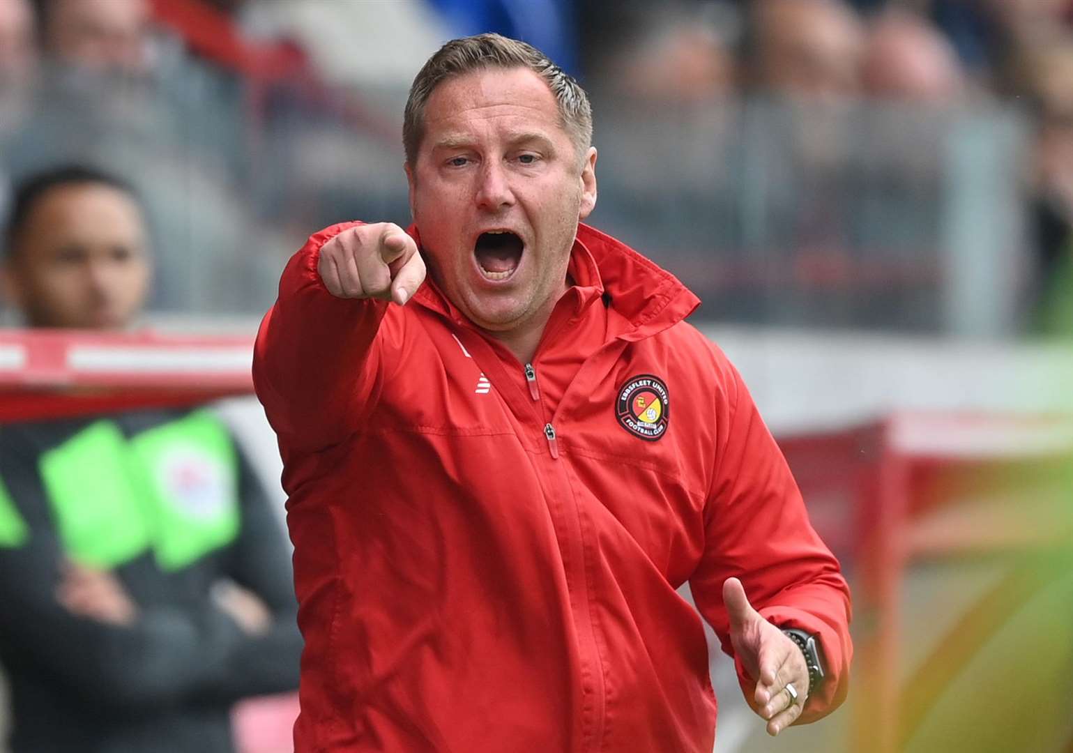 Ebbsfleet manager Dennis Kutrieb. Picture: Keith Gillard