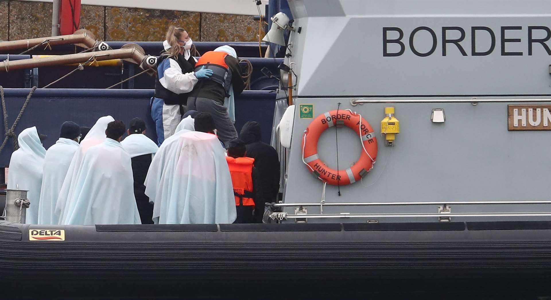 Thousands of migrants have crossed the Channel to the UK so far this year (Gareth Fuller/PA)