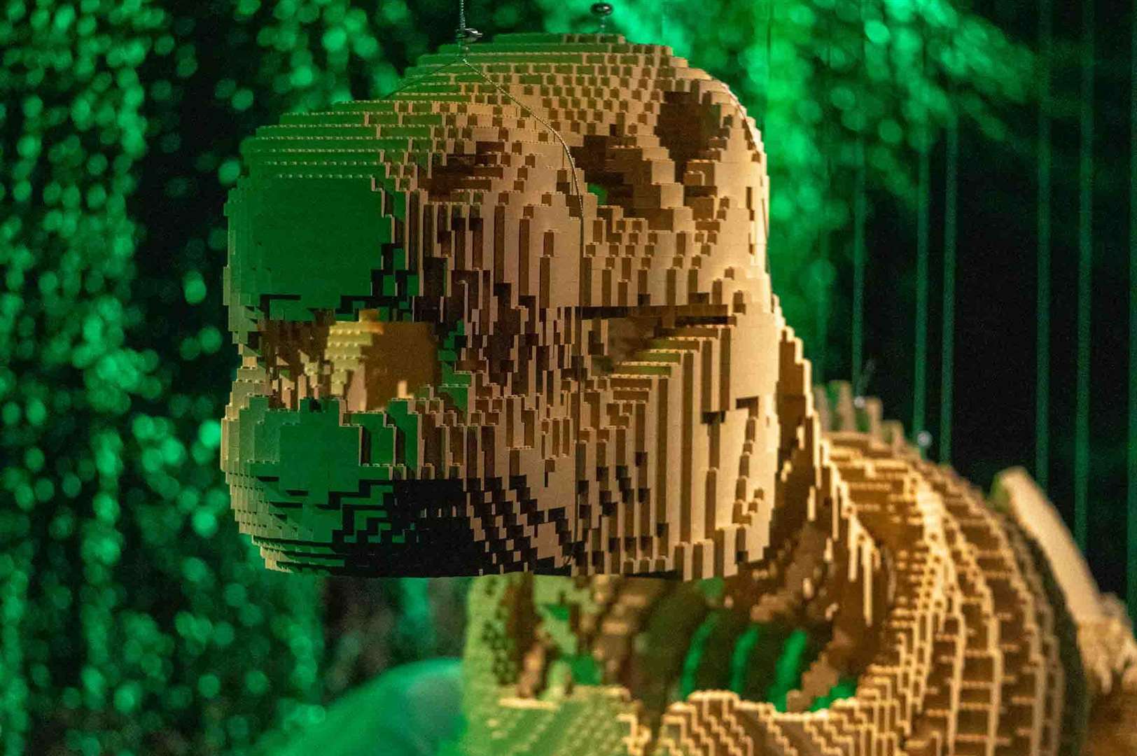 Take the kids to the Art of the Brick Lego exhibition in London this summer. Picture: Art of the Brick / Instagram