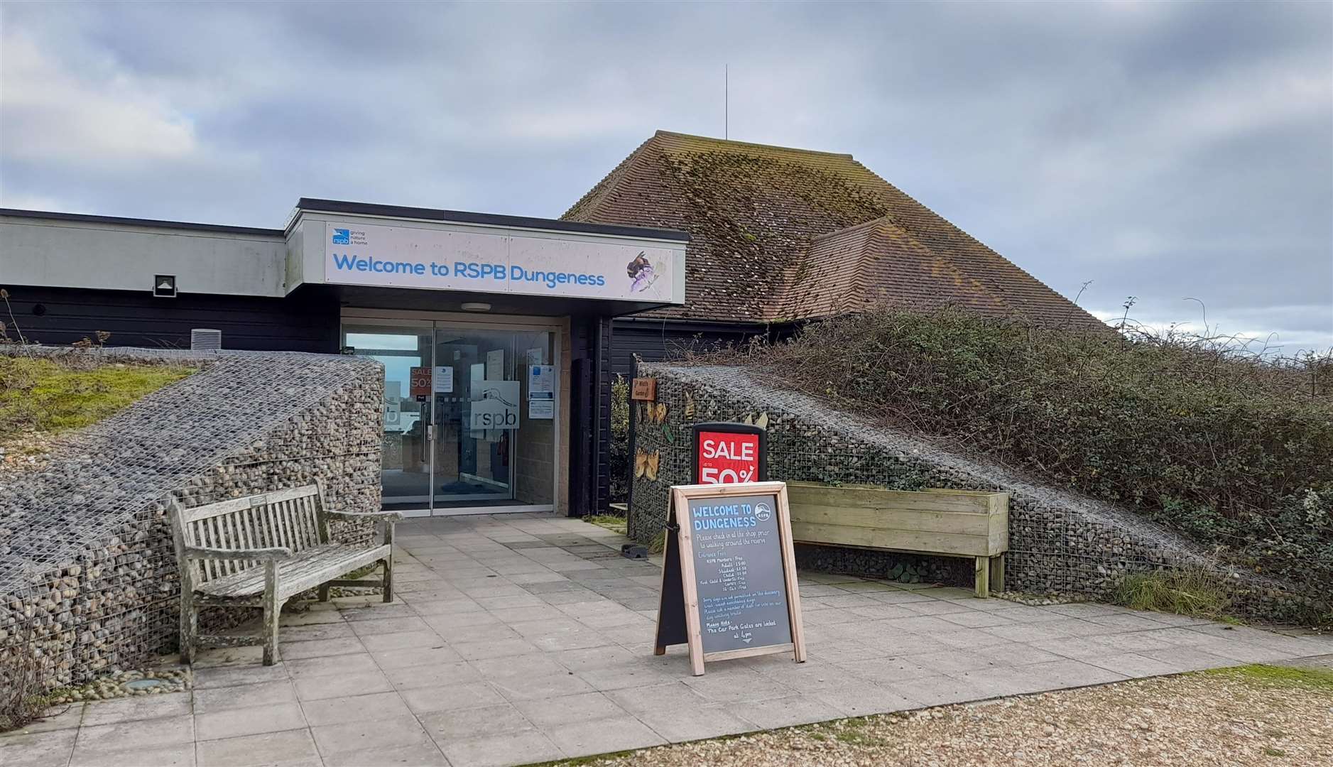 The RSPB shop at the site in Dungeness is set to close next week