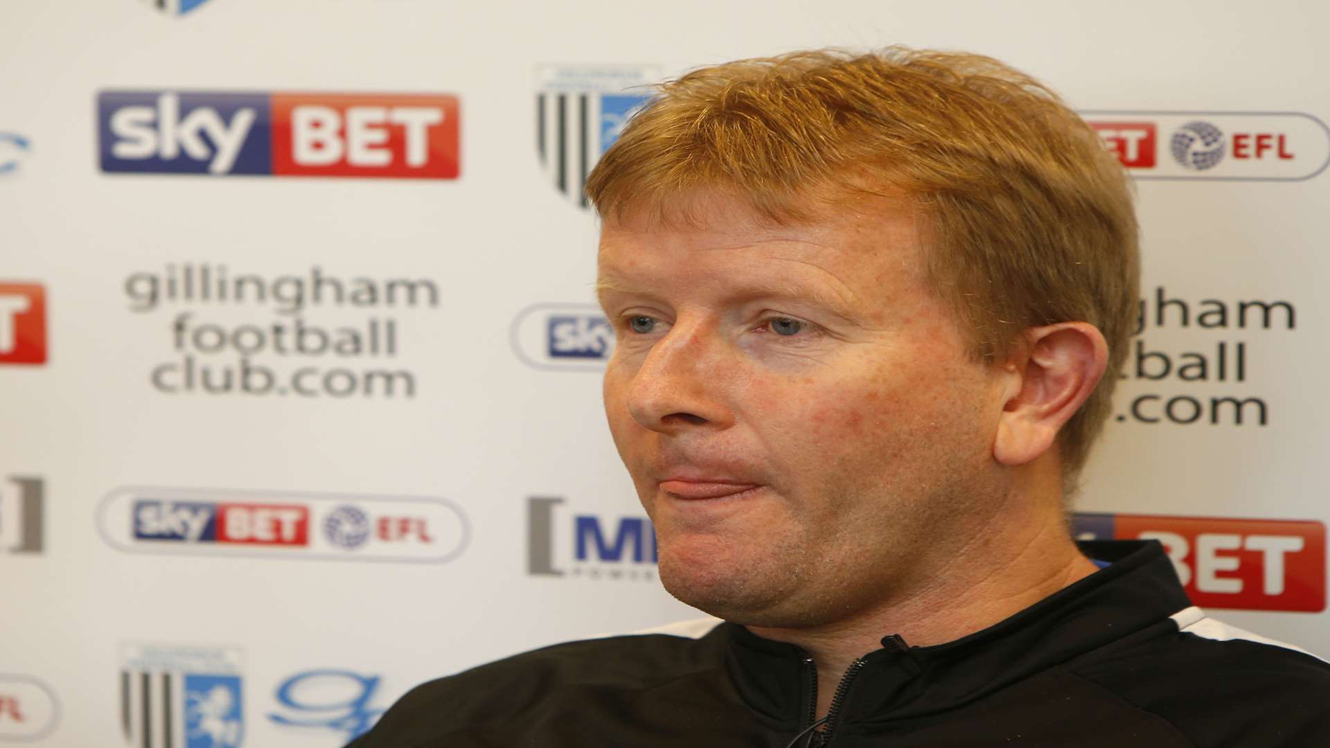 Gillingham head coach Ady Pennock Picture: Andy Jones