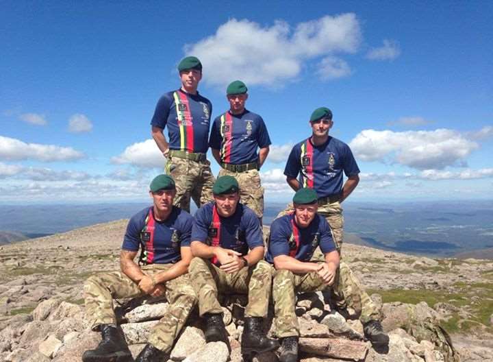 Royal Marines 1664 Challenge at Braeriach