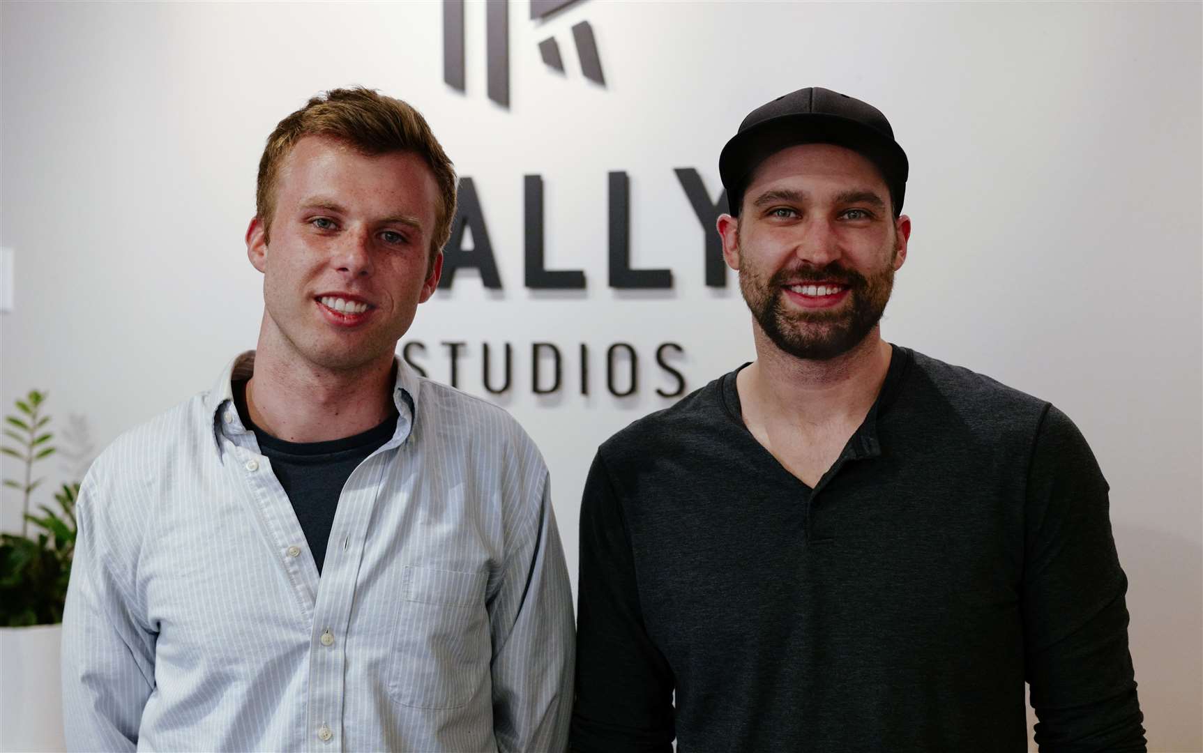 Pilot Jay Christensen (left) and director Anthony Jaska (Rally Studios)