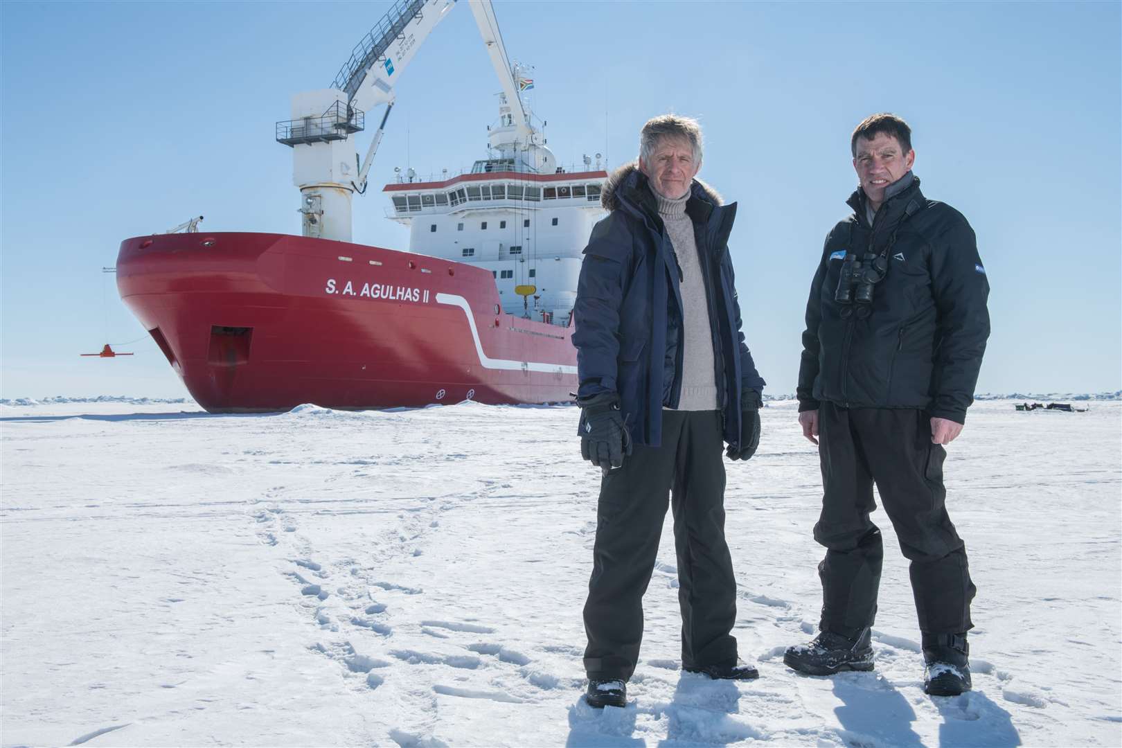 Menson Bound and John Shears (Esther Horvath/Falklands Maritime Heritage Trust/PA)