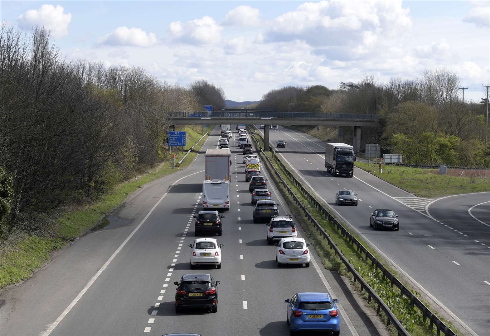 M2 To Close Between Gillingham And Brenley Corner At Faversham For ...