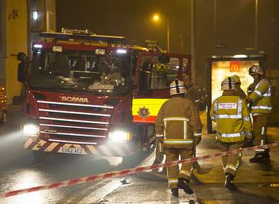 Firefighters in action. Stock image: Kent Fire and Rescue Service