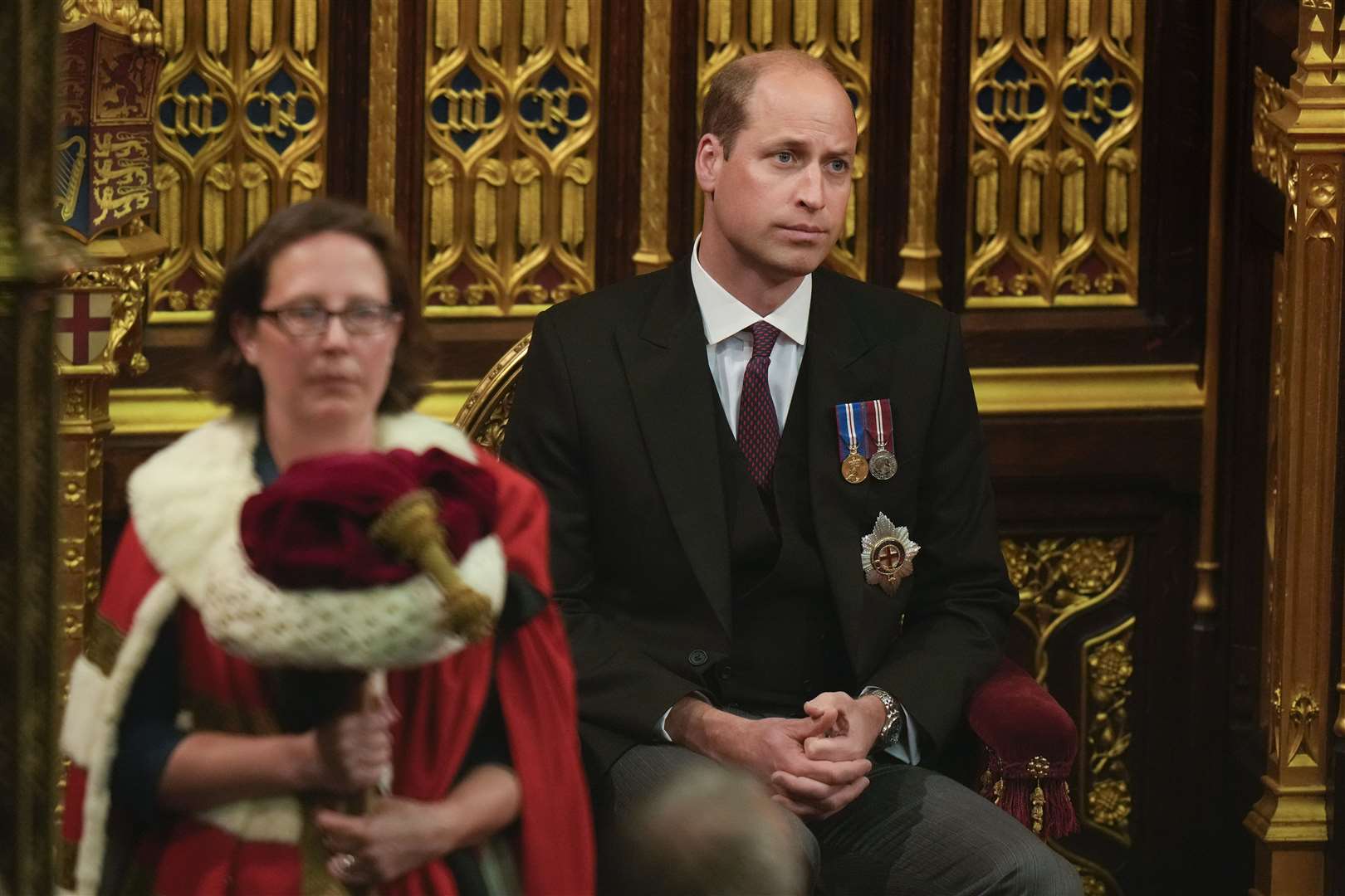 William at the State Opening of Parliament in 2022 (Alastair Grant/PA)