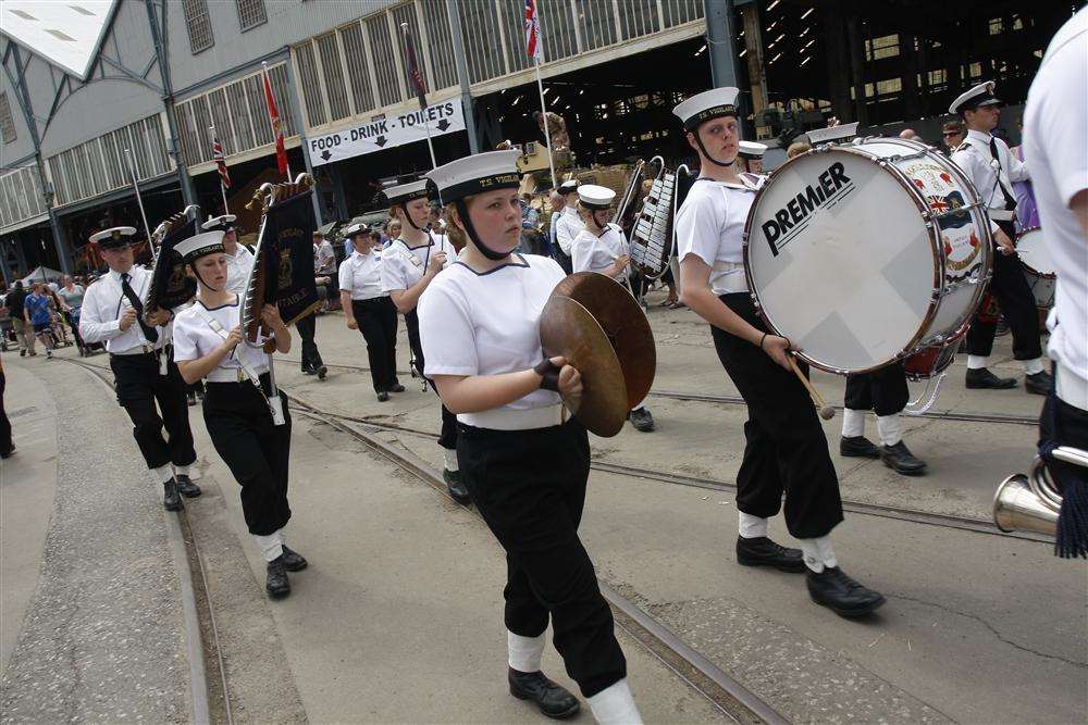 A previous year's Armed Forces Day celebrations