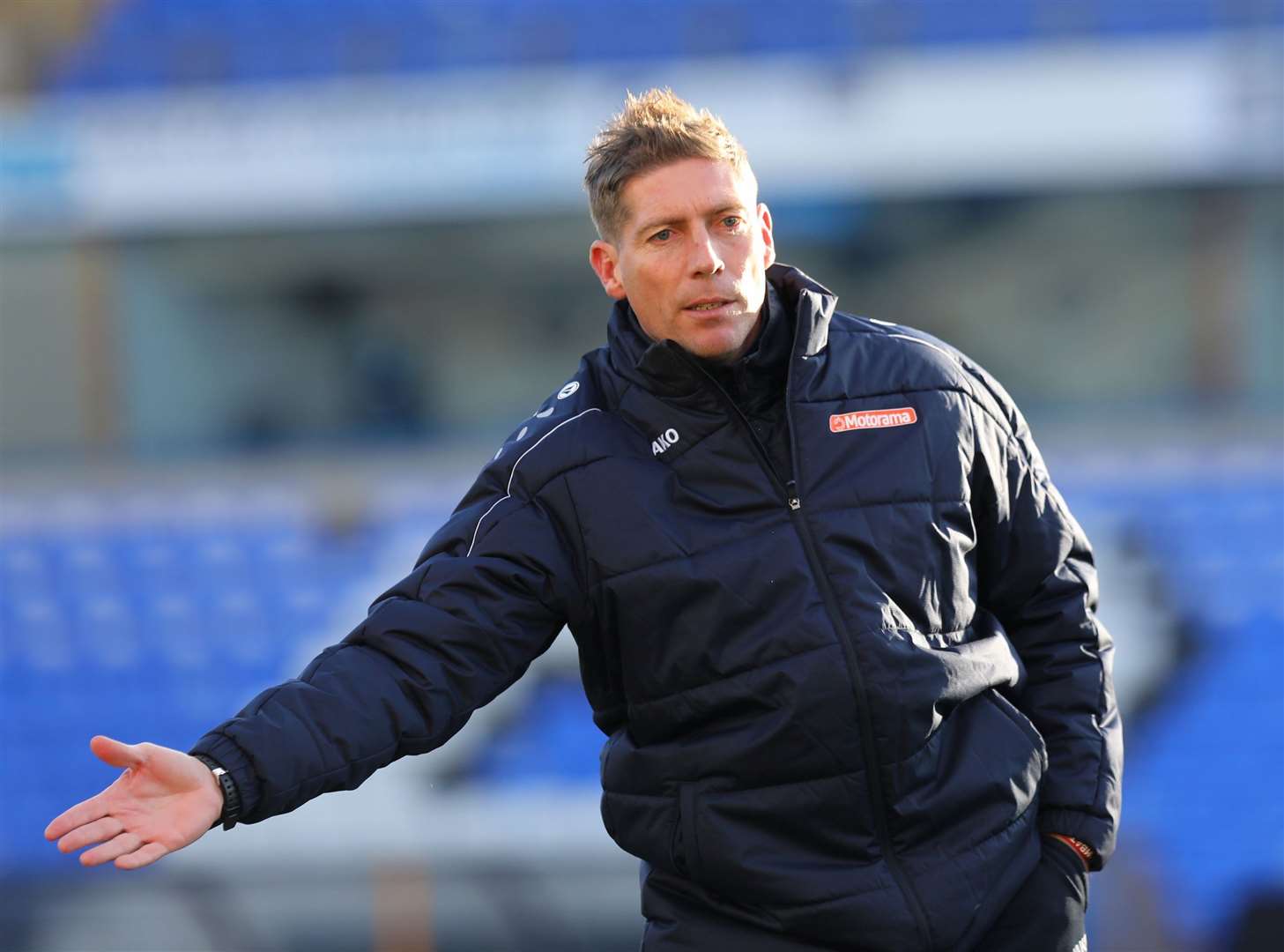 Lordswood manager Nicky Southall. Picture: Andy Jones