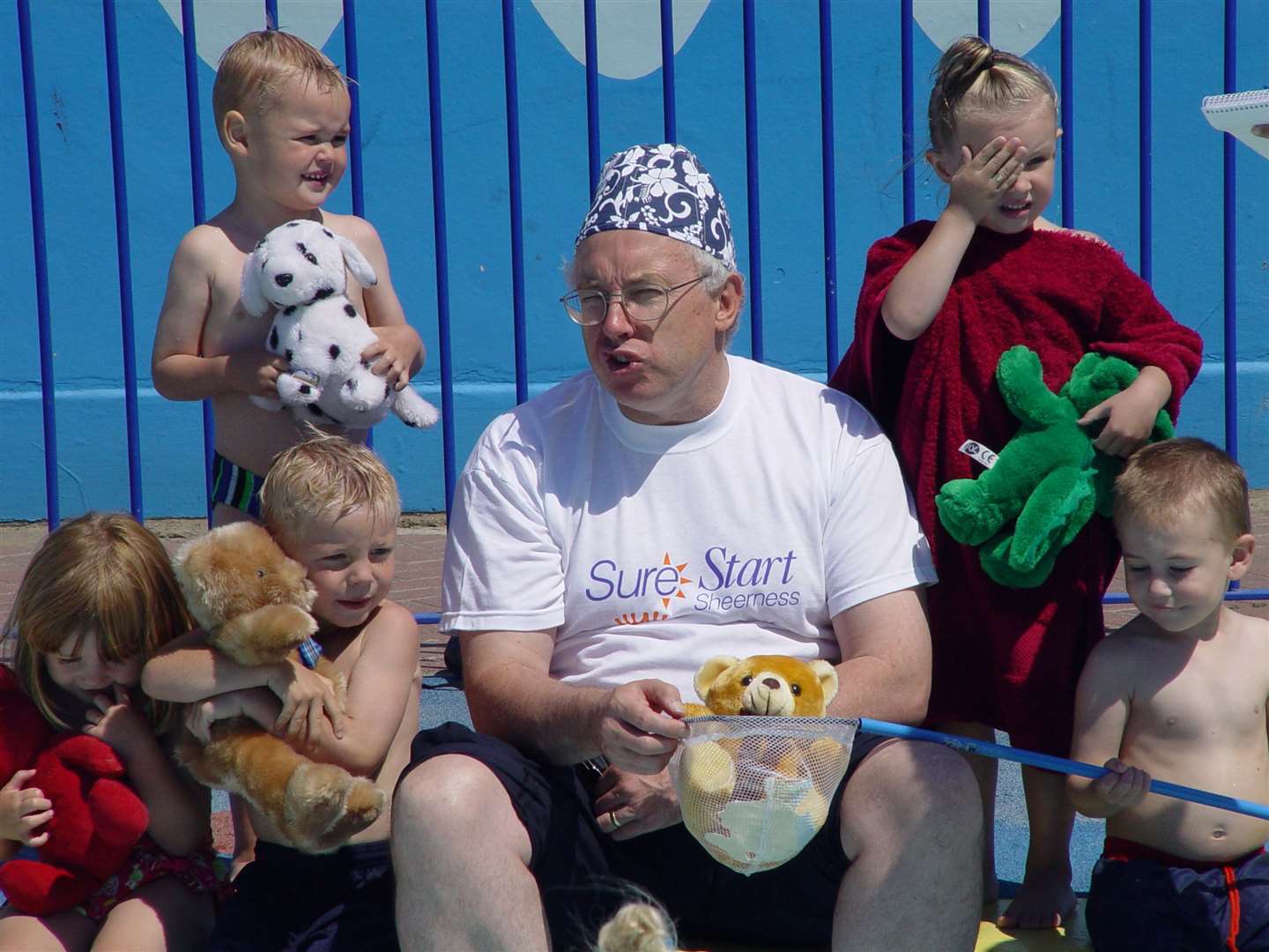 John Fowler at the parents' lunch hosted at Beachfields in 2003. Picture: Seashells