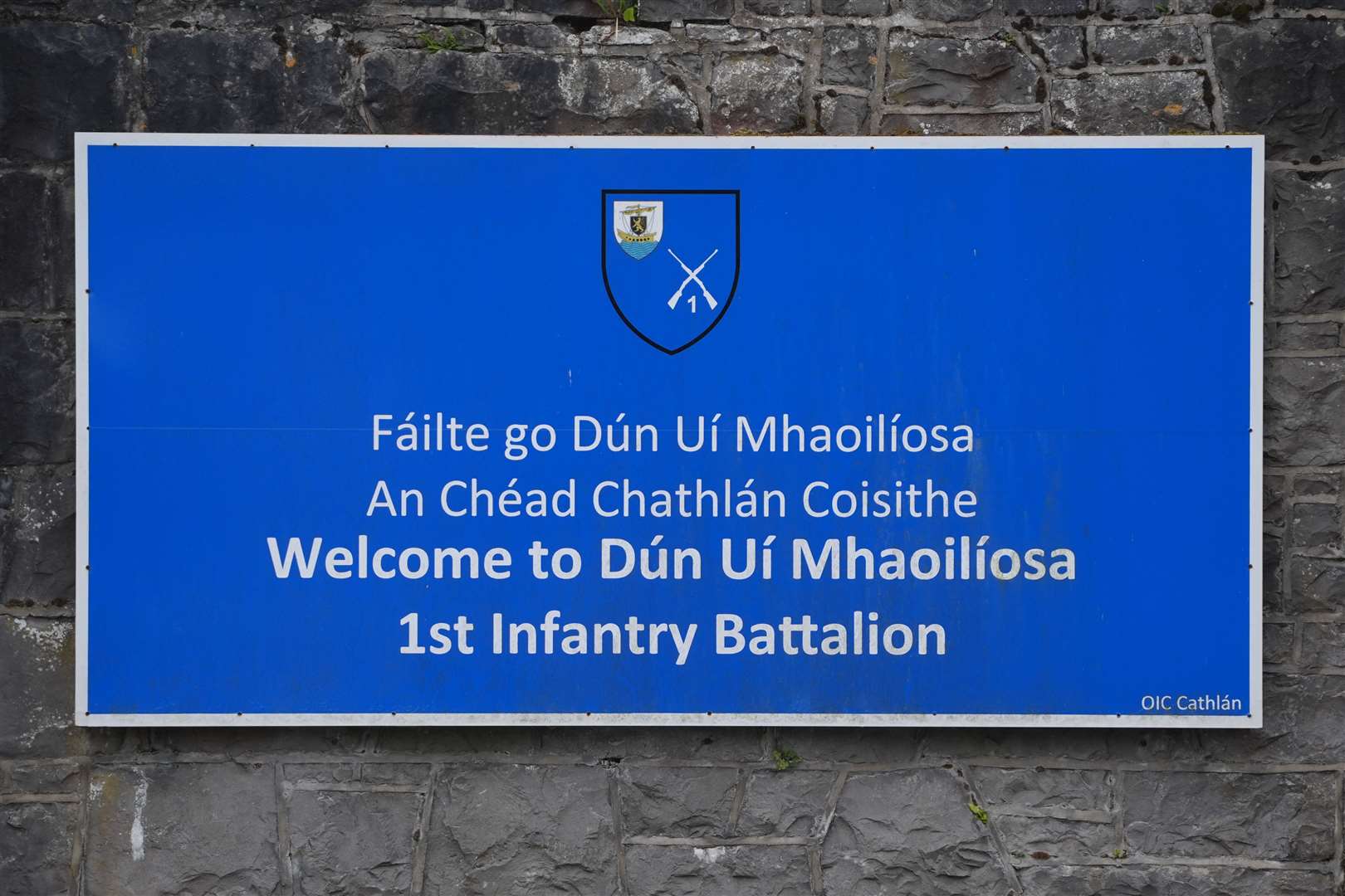 A Defence Forces spokesman confirmed an incident had occurred at Dun Ui Mhaoliosa, Renmore, Co Galway, on Thursday evening (Brian Lawless/PA)