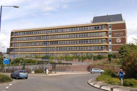 Dartford Civic Centre, in Home Gardens, Dartford