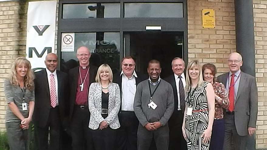 The Right Reverend James Langstaff, Bishop of Rochester, at The Roundhouse in Dartford