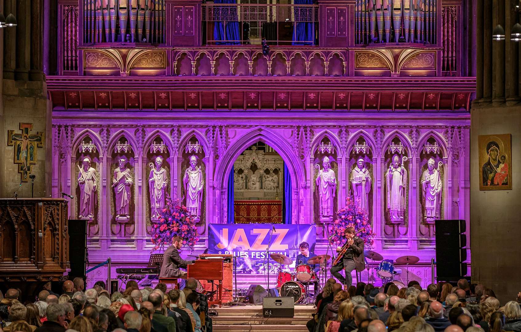 Rochester’s Jazz and Blues Festival returns to the town’s cathedral for a second year. Picture: Rochester Cathedral