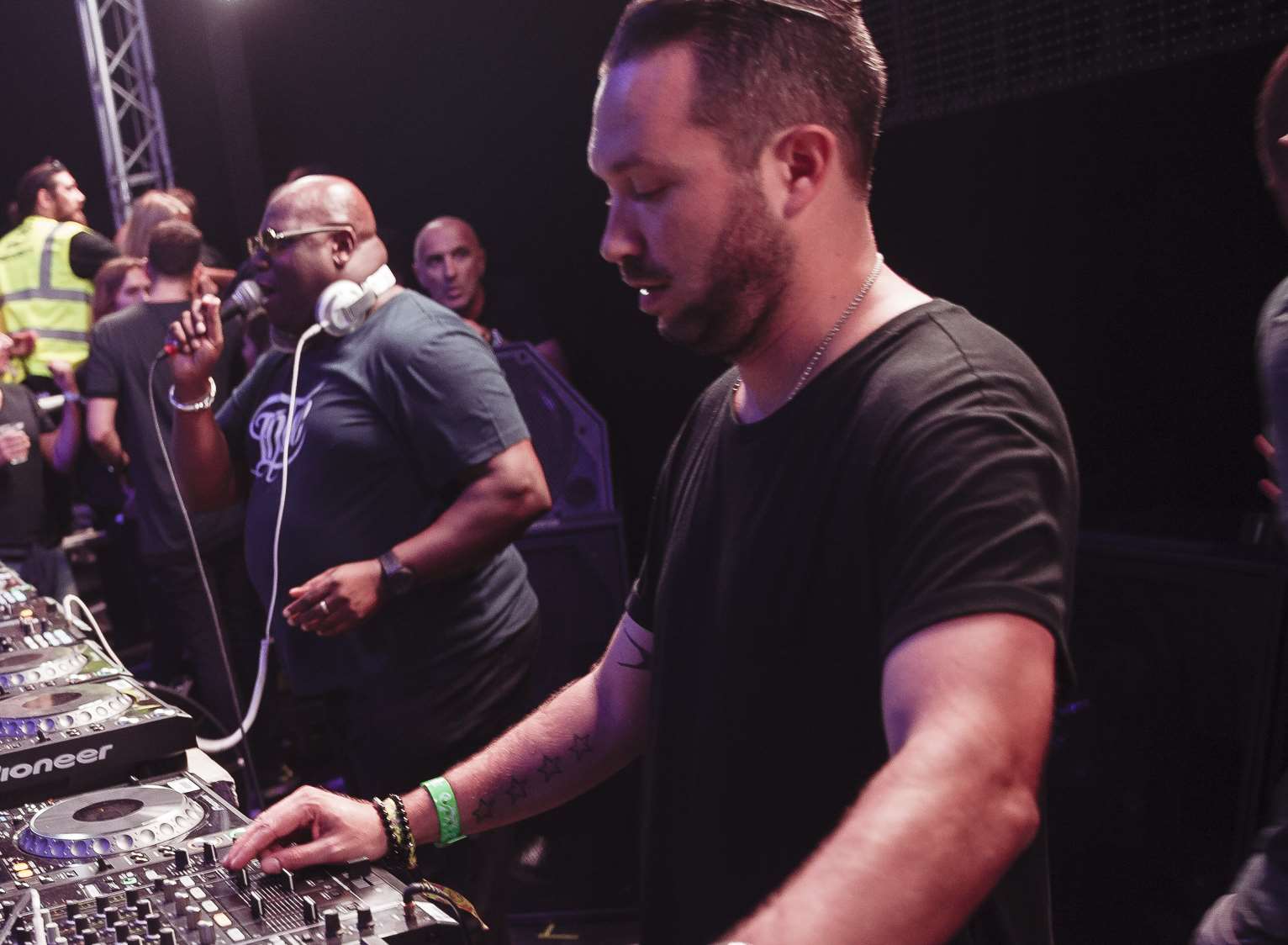 Carl Cox and Nic Fanciulli at The Social