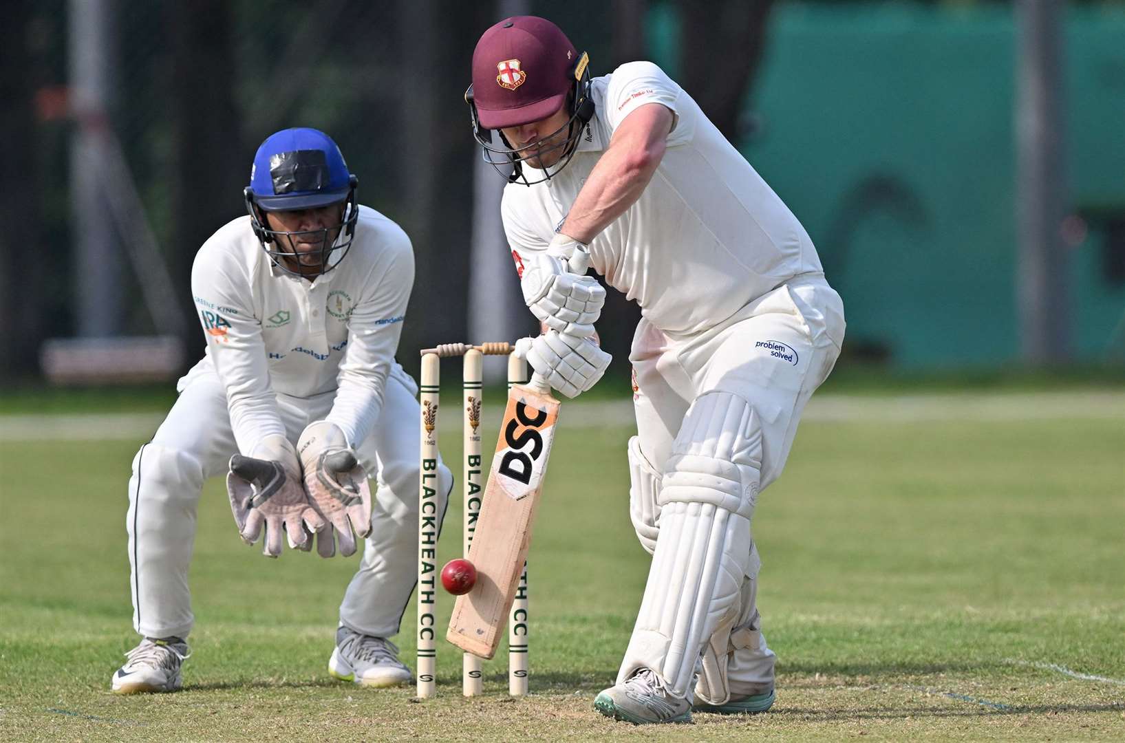 James Thompson bounced back on Sunday with an important knock against Hayes in the KCL Twenty20 Picture: Keith Gillard