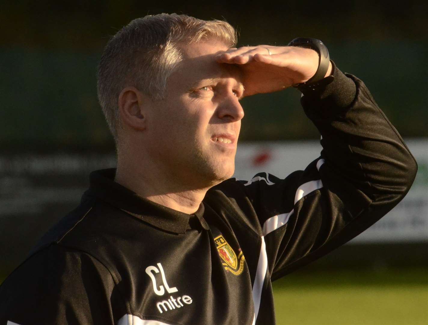 Sittingbourne manager Chris Lynch Picture: Chris Davey