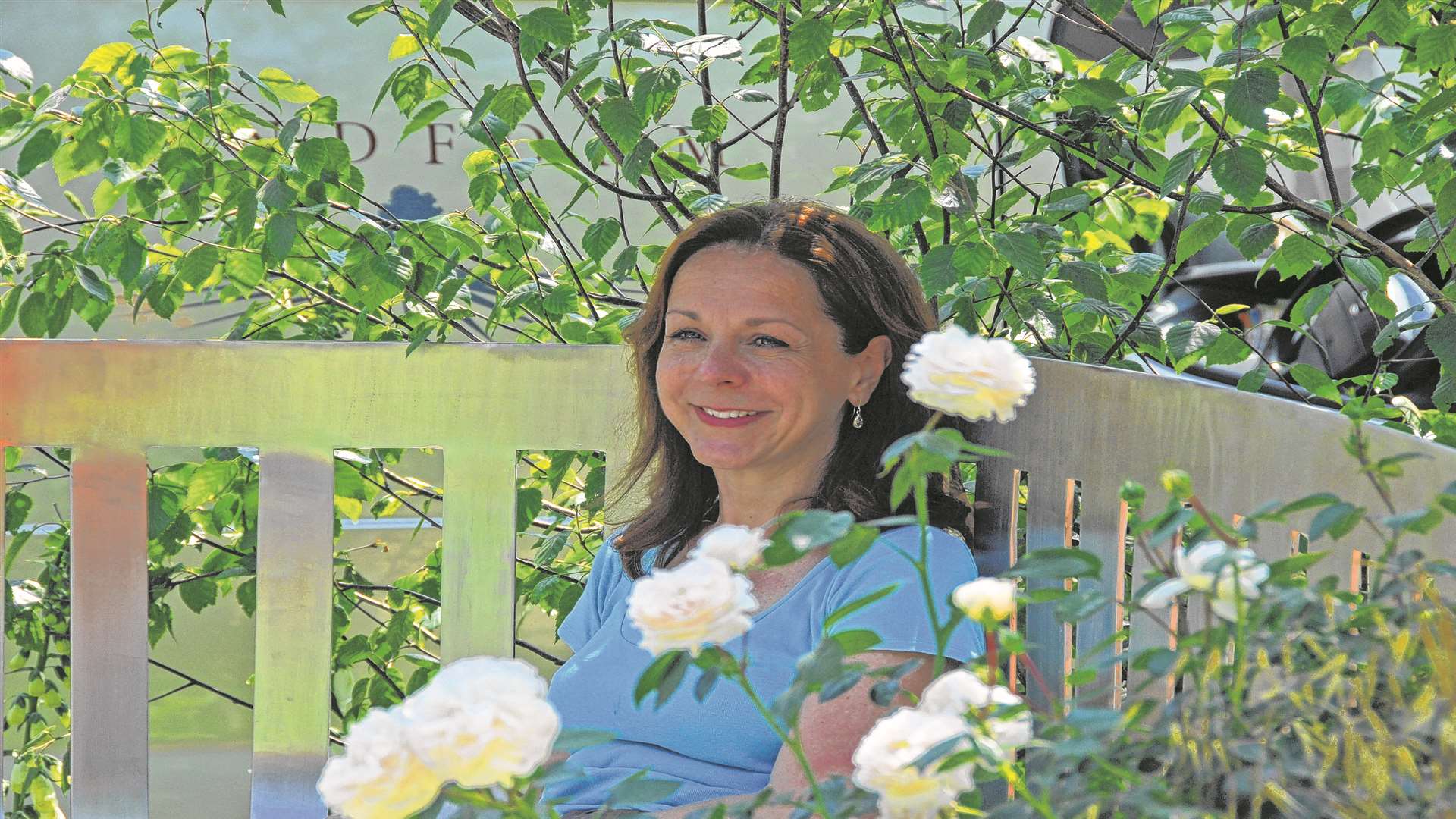 Garden designer Jo Thompson at RHS Chelsea