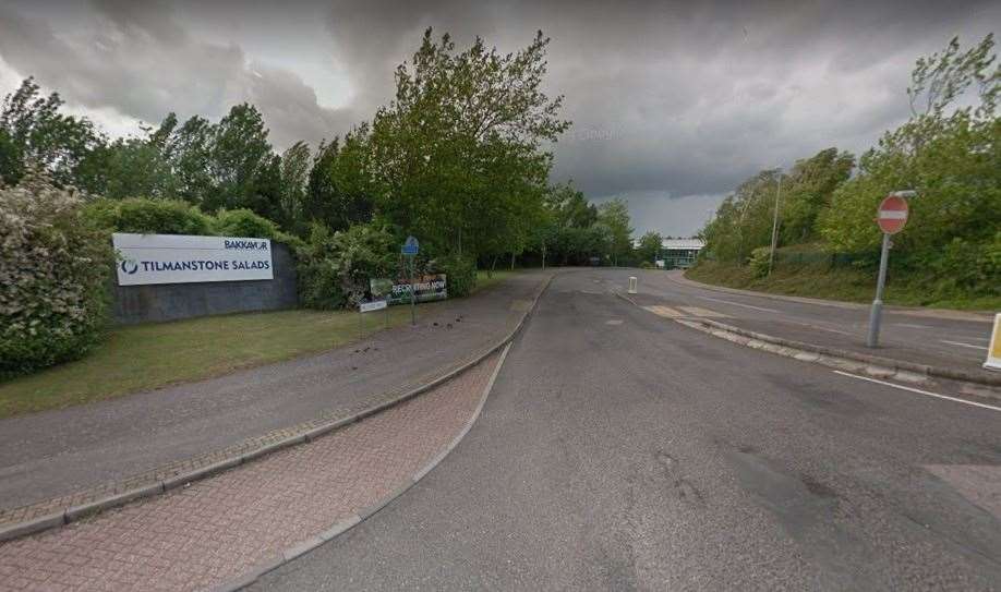 The Bakkavor Tilmanstone factory near Dover has recorded a Covid-19 death as cases soar at the site through November. Picture: Google