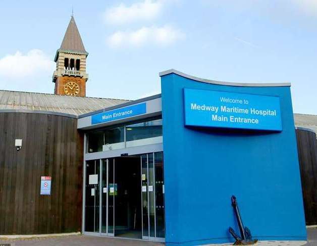 The procedure took place at Medway Maritime Hospital in Windmill Road, Gillingham. Photo: Stock