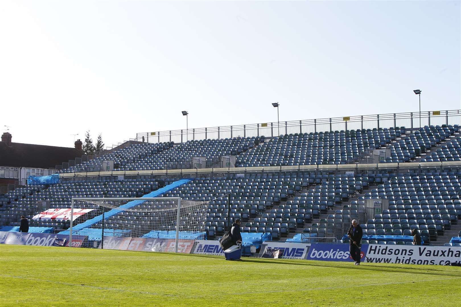 Gillingham’s notorious Town End looks set to stay – for now