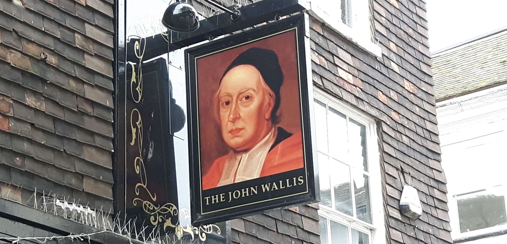 The pub was previously called The Man of Kent