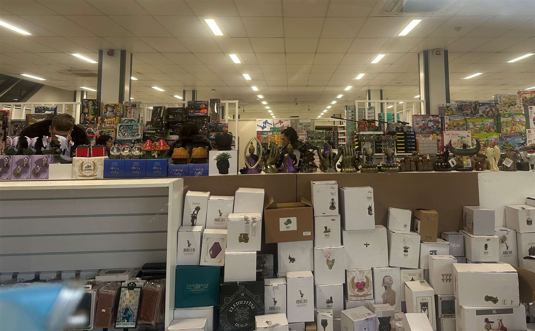 A toy and bric-a-brac shop has opened up in the former Wilko