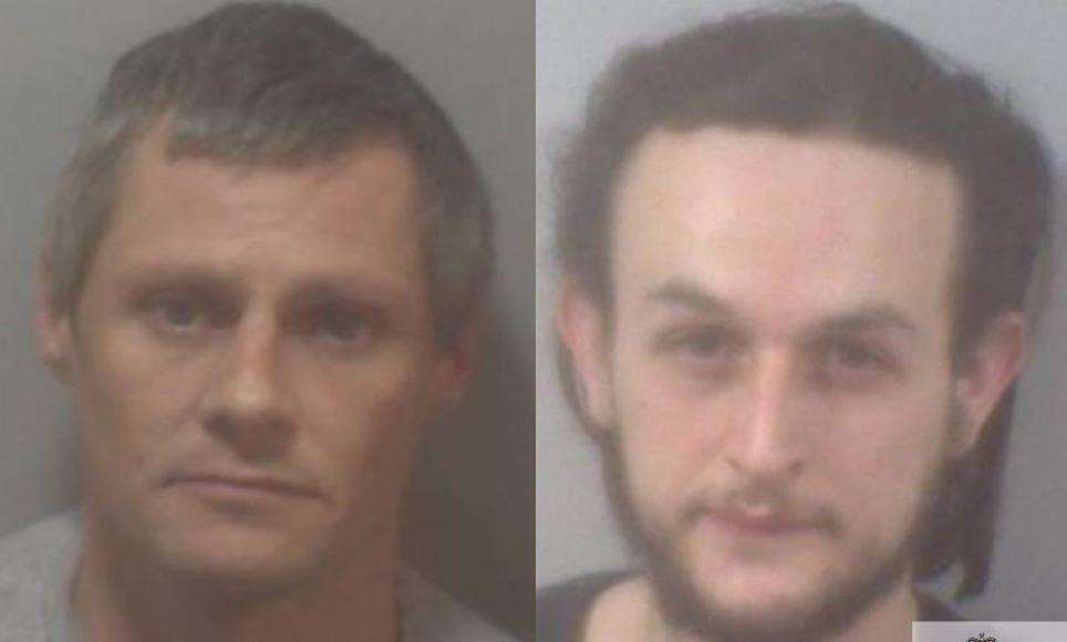 Aleksandr Saprykin and Ryan Diggens. Photo: Kent Police (4392001)