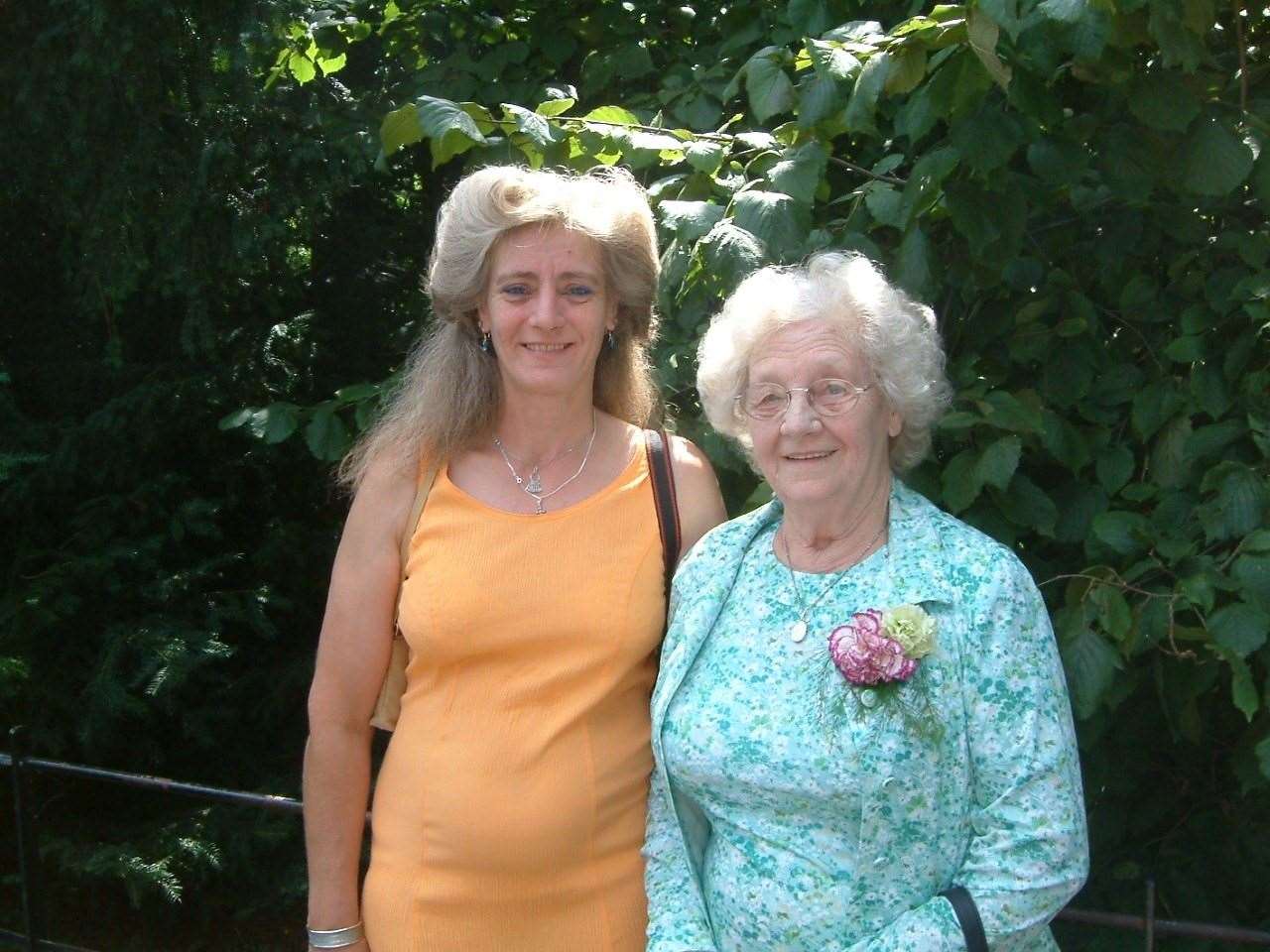 Corrinne and mum Dorothy (Picture: Peter Mills)