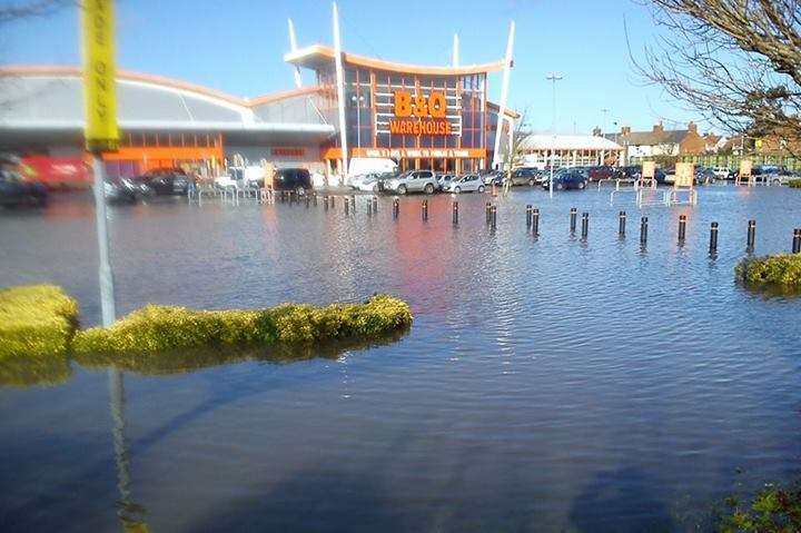 Wonder whether B&Q in Ashford sells water pumps? Picture: Peter Morris-Kelso